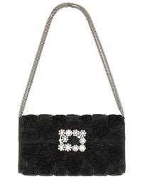 Roger Vivier - "Efflorescence" Clutch Bag - Lyst