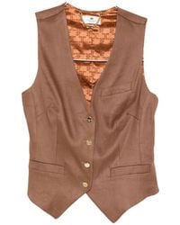 Elisabetta Franchi - Sweaters Linen Viscose Elastane - Lyst