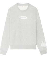 Zadig & Voltaire - Mira Pmo Motocross Strass - Lyst