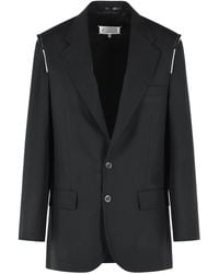 Maison Margiela - Virgin Wool Blazer - Lyst
