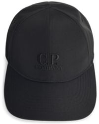 C.P. Company - C.p. Bedrijf Zwarte Polyamide Hoed - Lyst