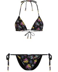 Dolce & Gabbana - Bikini Met Bloemenprint - Lyst