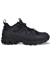 Burberry - Leather Arthur Low-Top Sneakers - Lyst