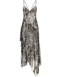 PUCCI - Semi-Transparent Long Dress Dresses - Lyst