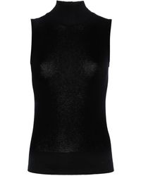 Lemaire - Naadloze Tanktop Met Hoge Hals - Lyst