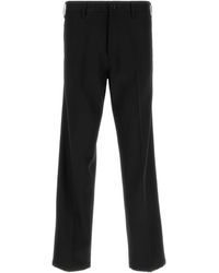Prada - Gabardine Pant Wool - Lyst