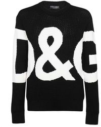 Dolce & Gabbana - Maglione con logo - Lyst