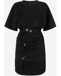 Pinko - Dress, Cotton - Lyst