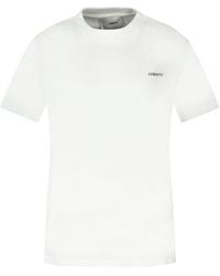 Coperni - Boxy T -shirt Katoen Wit - Lyst