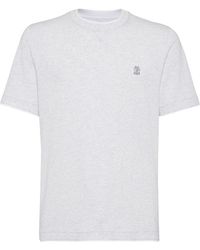Brunello Cucinelli - Light T-Shirt - Lyst