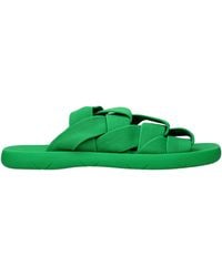 Bottega Veneta - Fabric/Grass Slippers And Clogs - Lyst