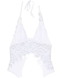 Ermanno Scervino - Lace Swimsuit - Lyst