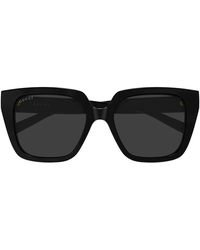 Gucci - Oversized Vierkante Zonnebril - Lyst