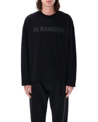 Jil Sander - T Shirts En Polos Black - Lyst