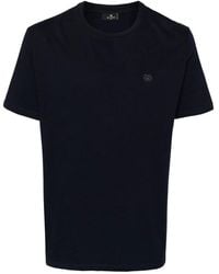 Etro - T Shirt With Pegasus Embroidery - Lyst