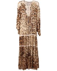 Ermanno Scervino - Abito Lungo Con Sottoveste - Lyst
