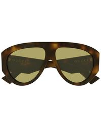 Gucci - Gafas De Sol En Color Marrón Talla - Lyst