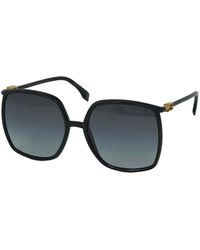 Fendi Ff 0431/g/s 807/gb Sunglasses - Black