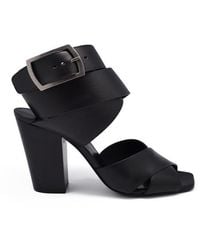 Saint Laurent - Crossover Strap Sandals - Lyst