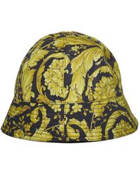 Versace - Baroque Print Bucket Hat - Lyst