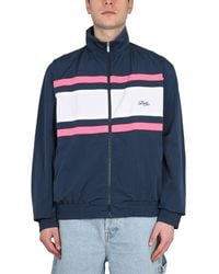 Drole de Monsieur - Jacket With Logo Embroidery - Lyst