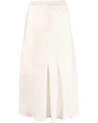 Gold Hawk - High-Waisted Silk-Blend Skirt - Lyst