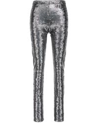Junya Watanabe - Lamé Effect Stretch Leggings - Lyst