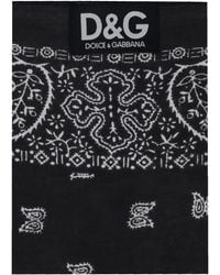 Dolce & Gabbana - Bufanda cuadrada con estampado de cachemira Dolce&Gabbana - Lyst