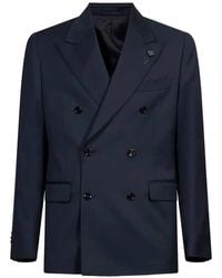 Lardini - Double Breasted Suit - Lyst