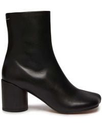 MM6 by Maison Margiela - Anatomic 70Mm Ankle Boots - Lyst