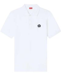 KENZO - Slim-Fit Cotton Polo Shirt "Boke Flower 2.0" - Lyst