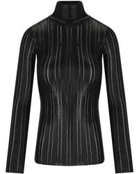 Elisabetta Franchi - Turtleneck Top - Lyst