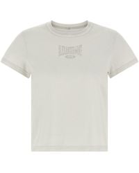 T By Alexander Wang - Lived Logo T-Shirt - Lyst