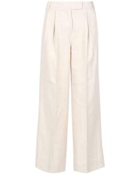 Max Mara - Broek Naturel - Lyst