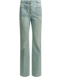 Valentino - Straight-Leg Jeans - Lyst