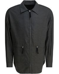 Comme des Garçons - Cotton Overshirt Jacket - Lyst