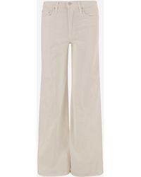 Mother - Stretch Cotton Blend Jeans - Lyst