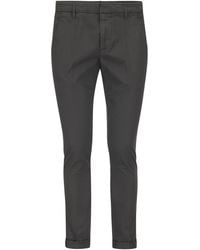 Dondup - Gaubert Slim Fit Gabardine Trousers - Lyst