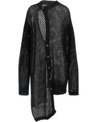 Yohji Yamamoto - Asymmetrische Strickjacke - Lyst