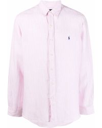 Polo Ralph Lauren - Sport Shirt Met Lange Mouwen - Lyst