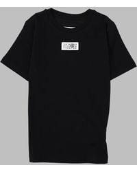 MM6 by Maison Margiela - Kids Short-Sleeve Logo T-Shirt - Lyst