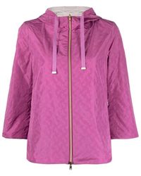 Herno - Reversible Monogram-Print Jacket - Lyst