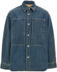 Jil Sander - Denim Camisa - Lyst