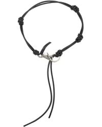 Our Legacy - Knotted Leather Keyring - Lyst