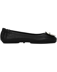 Tory Burch - Minnie Ballet Flats Leather - Lyst