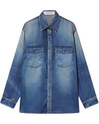 Golden Goose - Journey W's Patty Over Shirt Archive Denime Print - Lyst