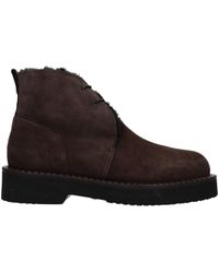 Premiata - Preisgekrönte Frauen 's Stiefel Wildleder braun/schwarz - Lyst