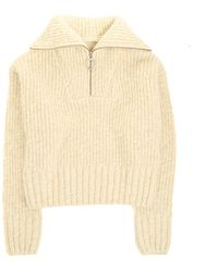 Ami Paris - Ami París Sweaters White - Lyst