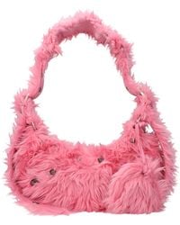 Balenciaga - Shoulder Bags Le Cagole Eco Fur - Lyst