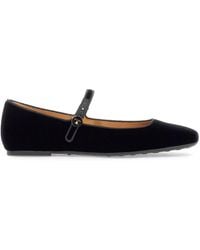 Tod's - Gomma Flat 23L Cint.Bott.Ricamo - Lyst